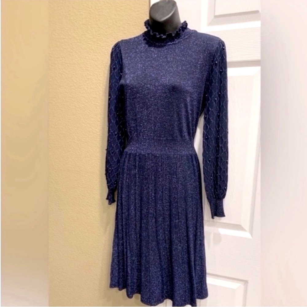 Nanette Lepore Elegant Pearl and Black Beaded Necklace